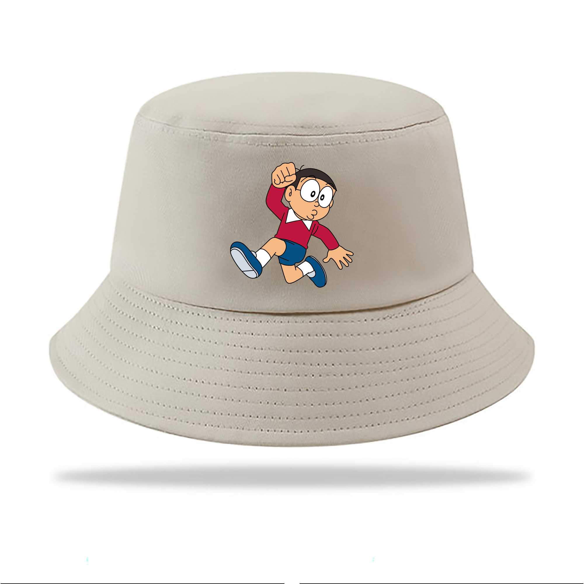 （画像用） ドラえもん 野比 のび太 Doraemon Nobita Nobi アウトドア日除けバケットハット